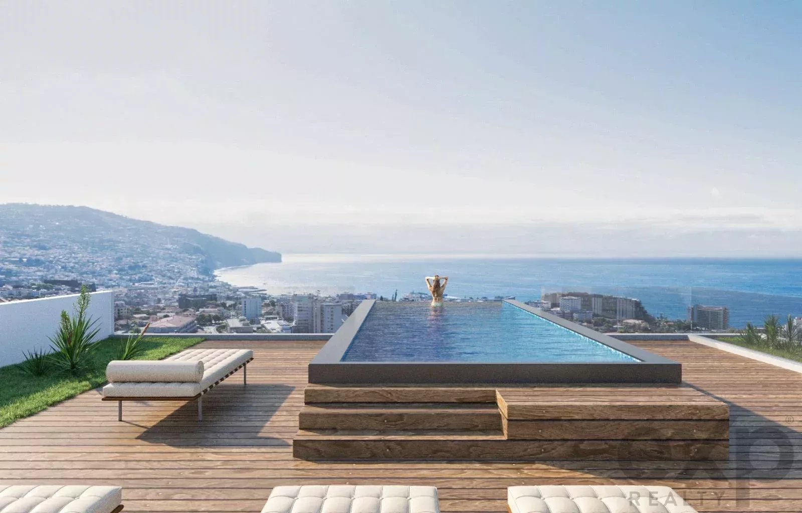 1 bedroom flat in Madeira Island with sea view and Funchal Bay