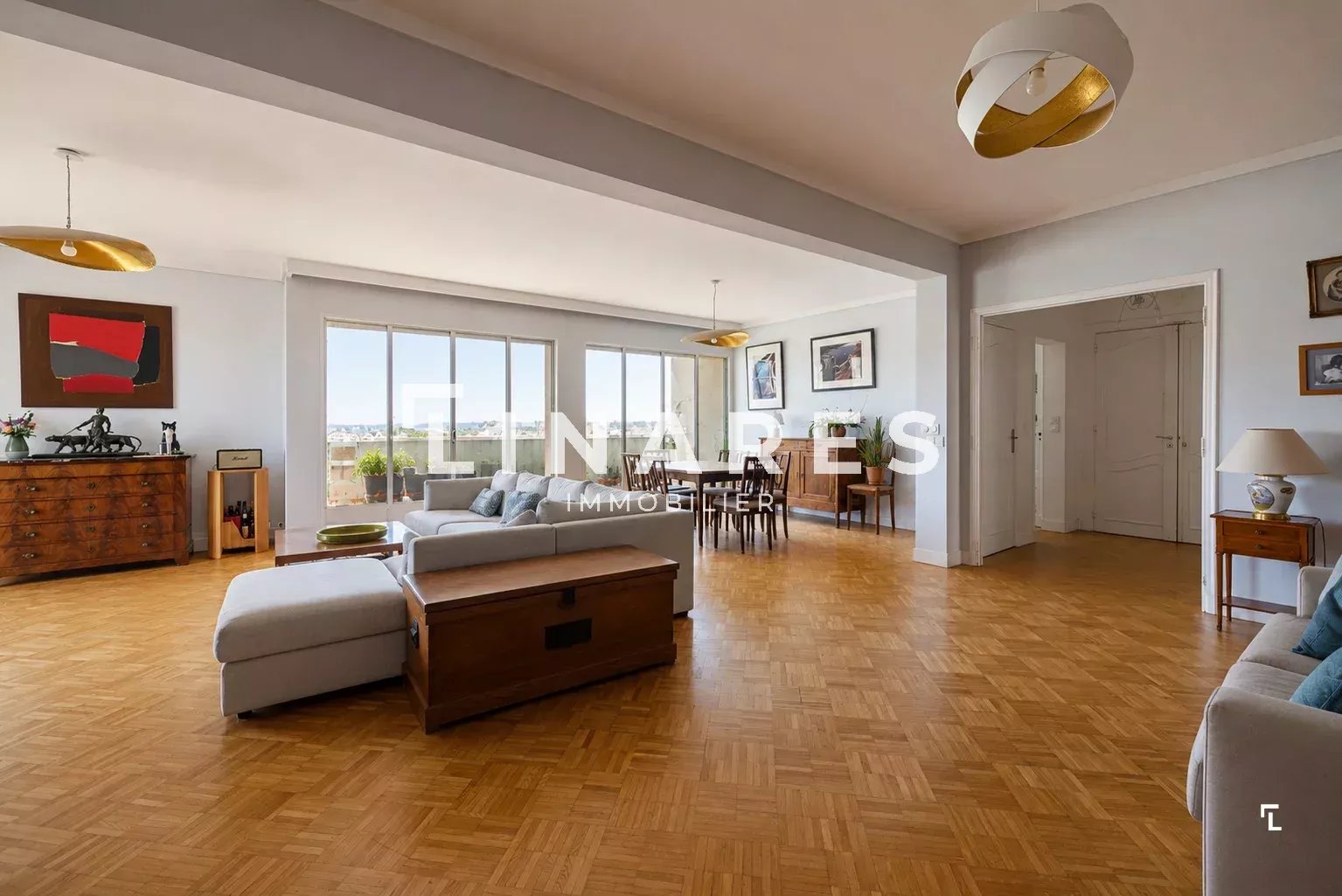 L'ÉCRIN DU PARC - Appartement T6 de 174m² + 2 Terrasses + Loggia - 13008