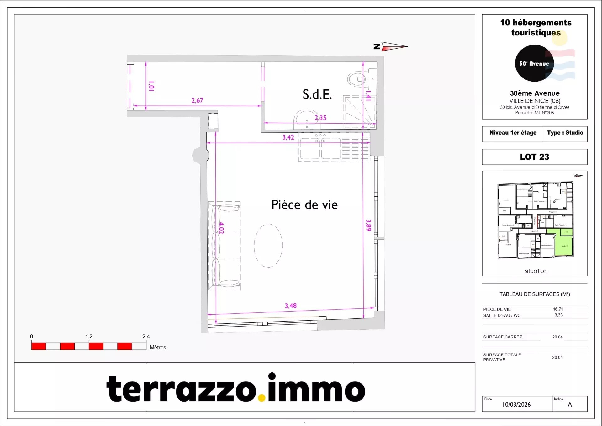 Agence immobilière de Terrazzo.immo