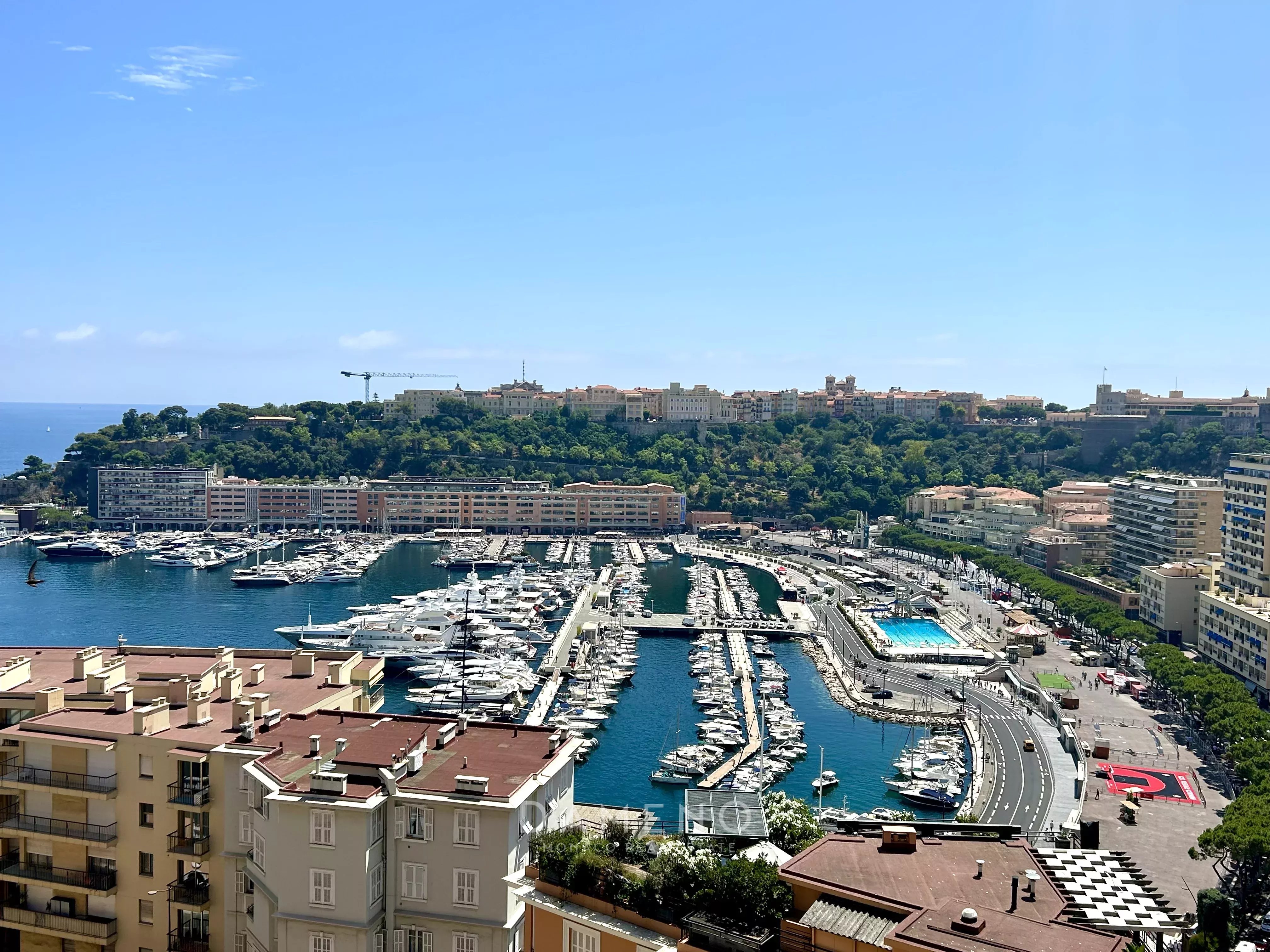 Penthouse d'exception avec grande terrasse avec vue sur le port - Rose de France
