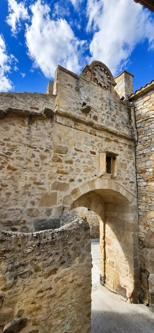 MAISON DE CARACTERE LOVEE AU COEUR DE MONTPEYROUX, PLUS BEAU VILLAGE DE FRANCE