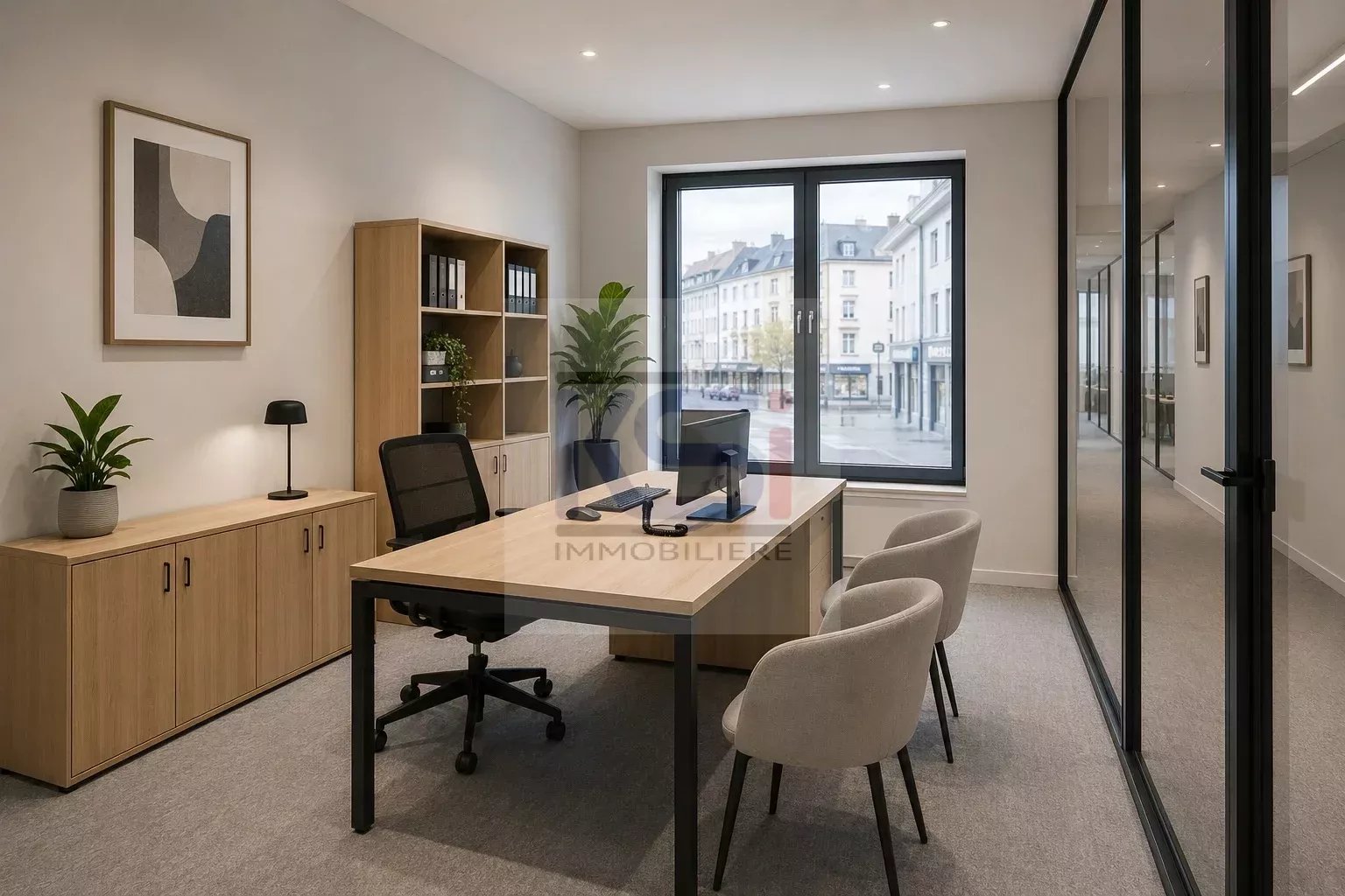Bureaux clé en main face à la gare d’Ettelbruck