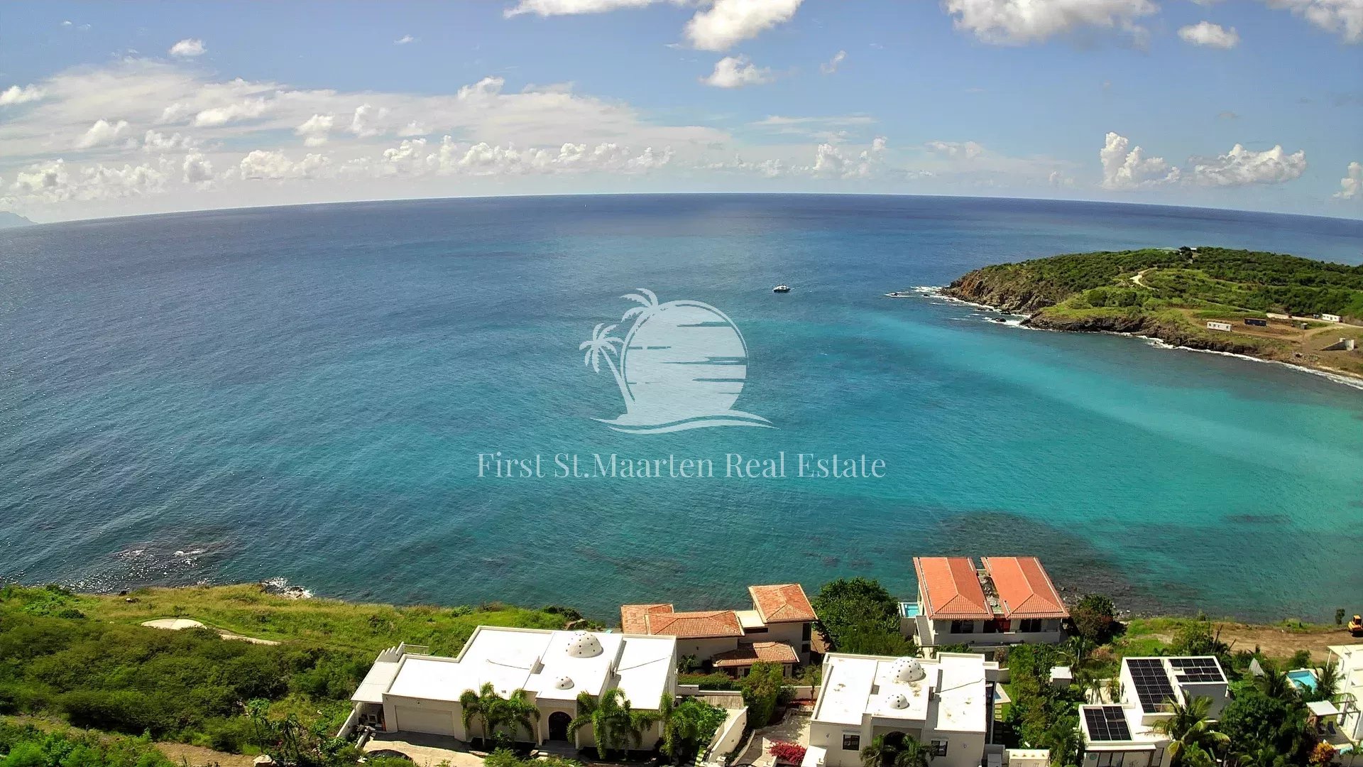 Indigo Bay, Saint-Martin, Lot 15 – Coucher de soleil et vue panoramique sur la mer