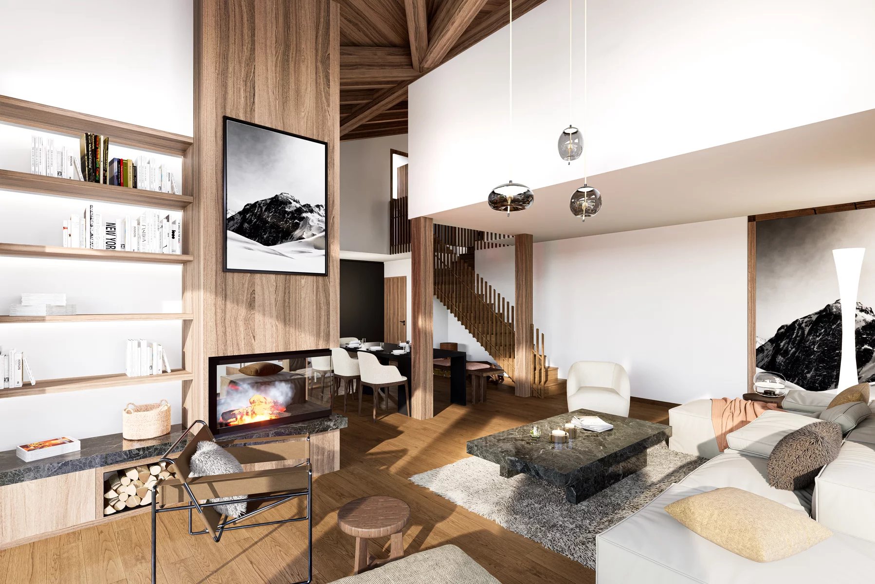 Photo of LES GETS - Large luxury penthouse apartment in the heart of Les Gets