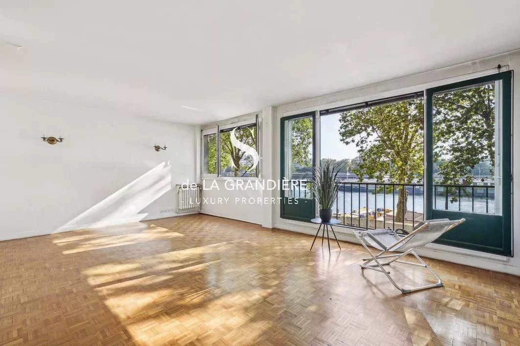 Paris 16ème Quai Louis Blériot - Appartement sans vis à vis vue sur la Seine