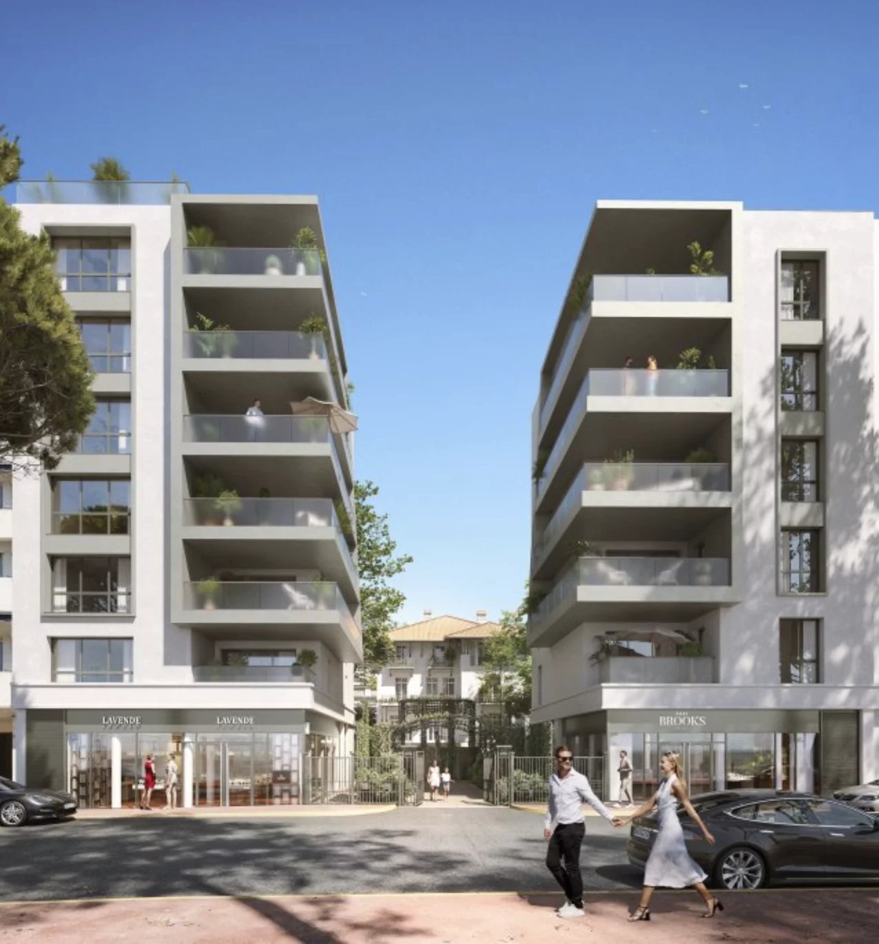 PROGRAMME NEUF- A VENDRE - JUAN LES PINS - FRONT DE MER - 3 PIECES - PARKING