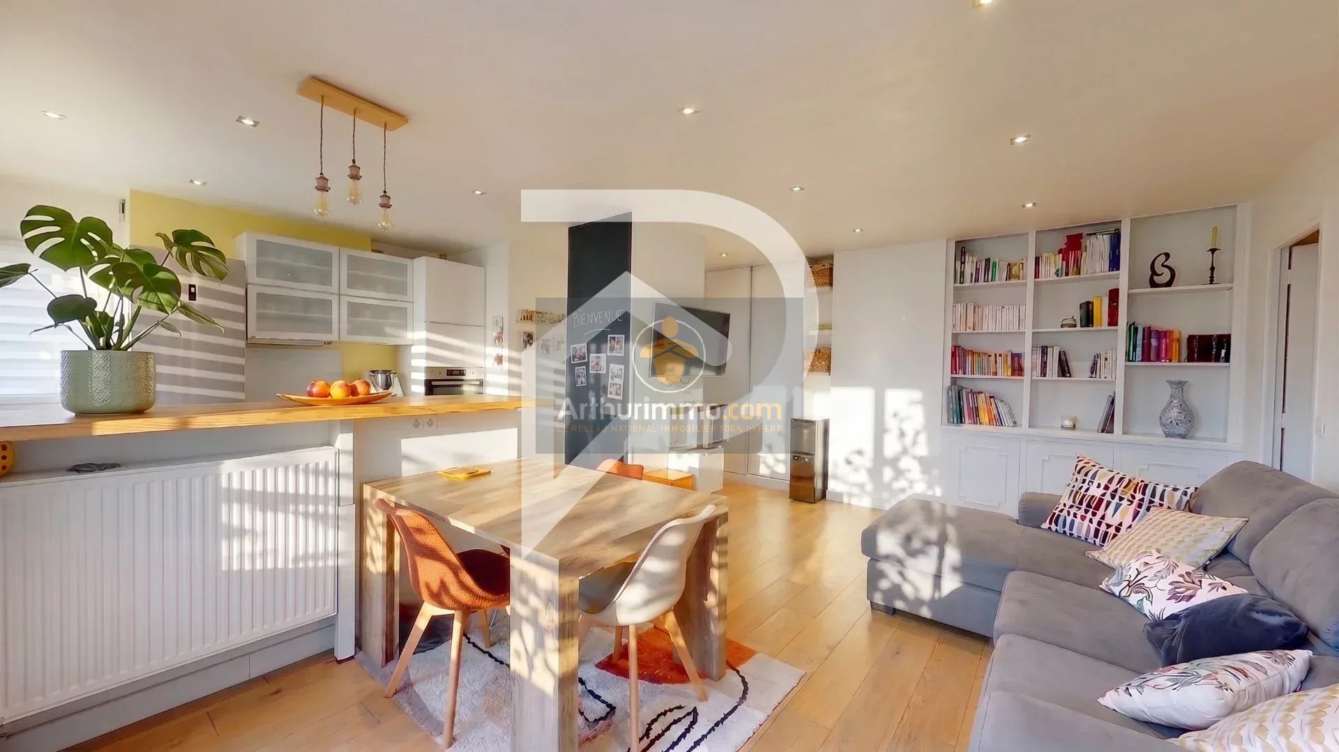 Au Coeur d'un Parc Privé, appartement de 3 pièces de 70m2