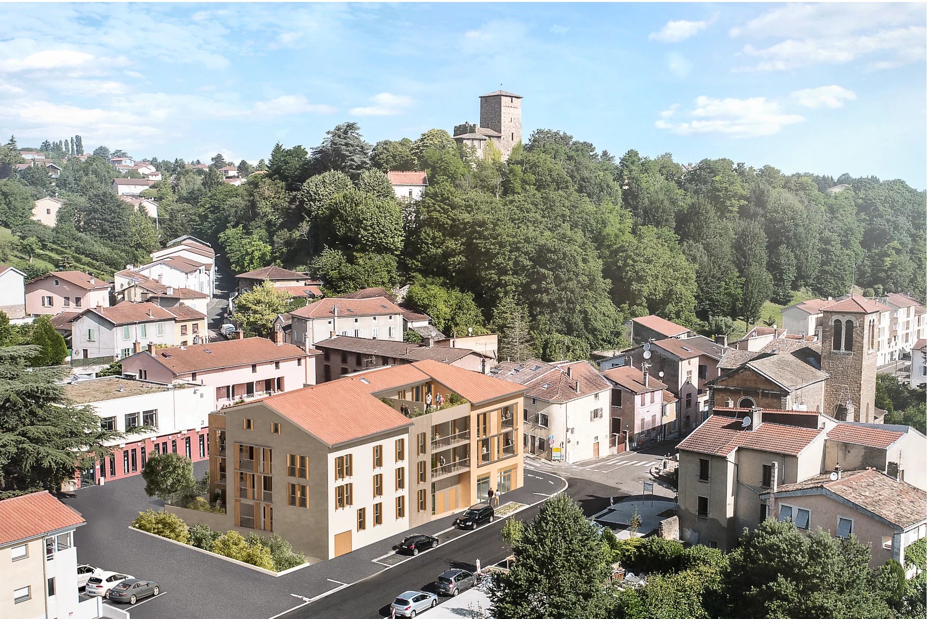 Appartement 85 m² avec terrasse - Albigny-sur-Saône