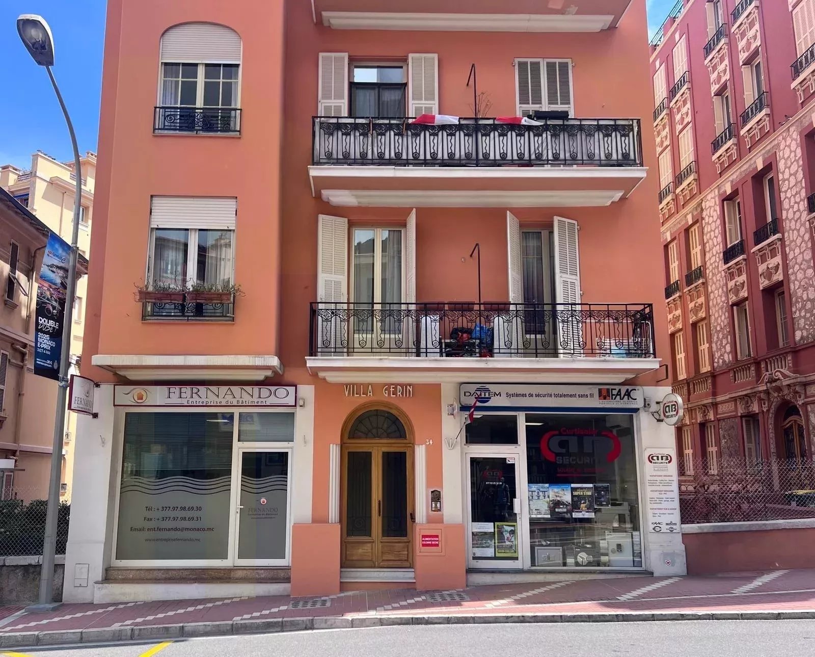 Droit au bail - Local commercial avec vitrine - Moneghetti