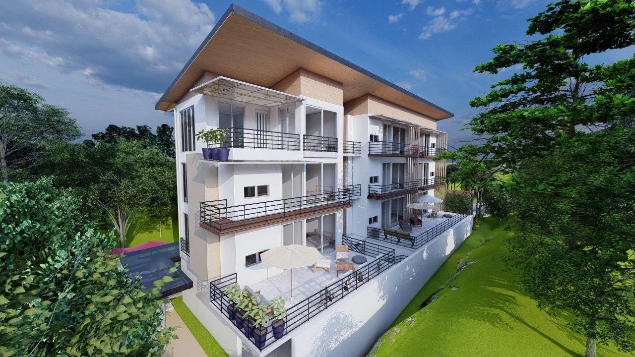 8 high standing apartments located in the heart of Tamarindo