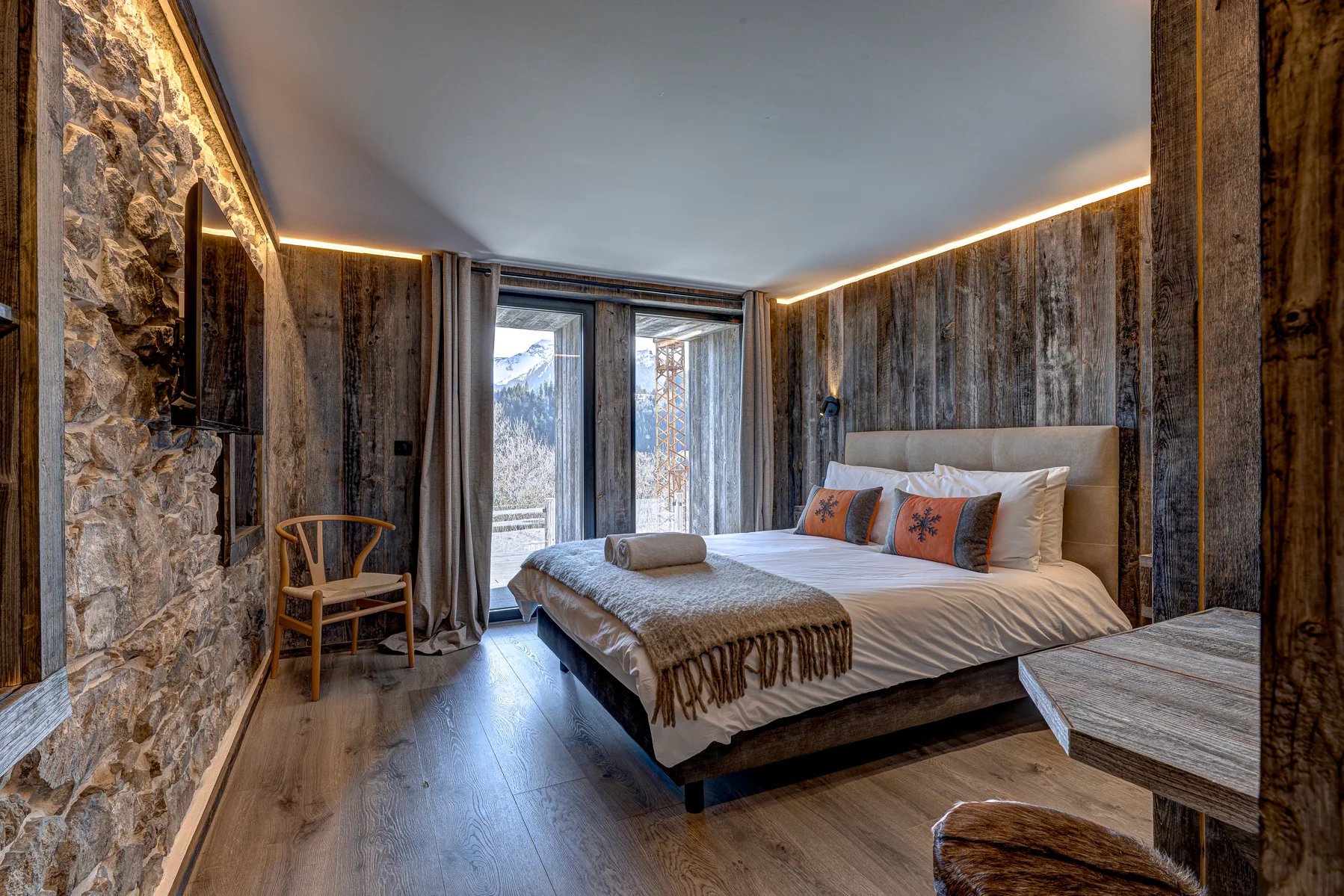 Photo of LA CÔTE D’ARBROZ – Contemporary 6-bedroom chalet with panoramic views