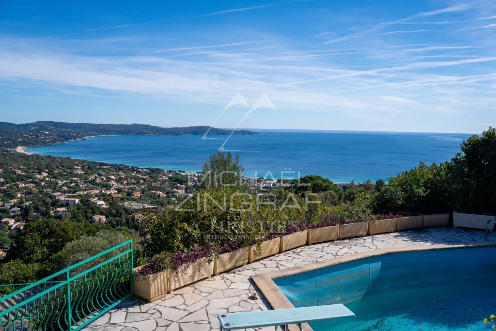 Villa for sale in Cavalaire sur Mer — Panoramic Sea View over Gigaro Bay – Cavalaire-sur-Mer
