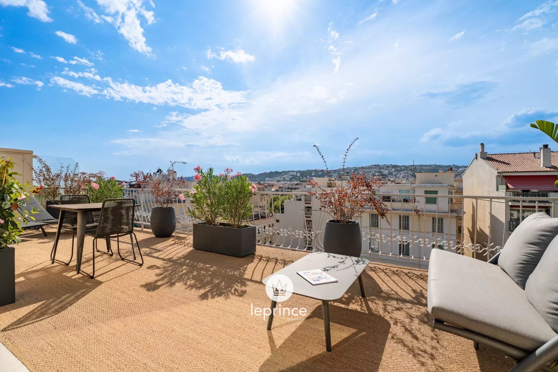Nice Dubouchage - Top floor - 4 rooms - Terrace - Panoramic view