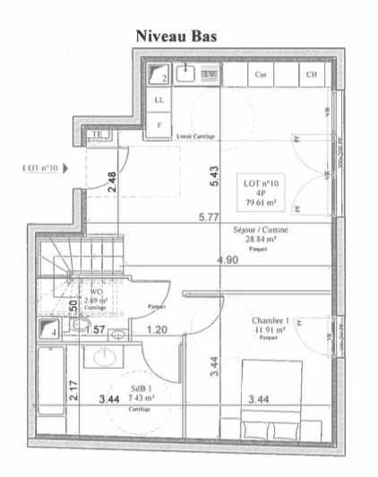 APPARTEMENT DUPLEX NEUF SUR PLAN - CHÂTENEY-MALABRY - Image Array