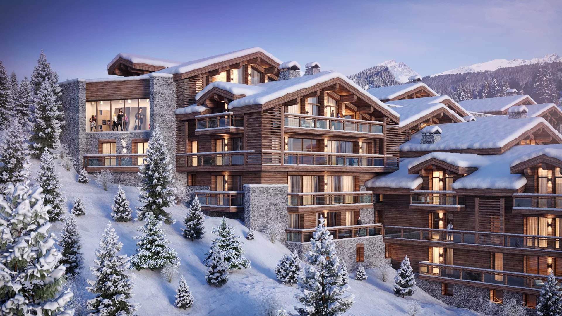 COURCHEVEL – Deux lodges de 5 chambres - Image nᵒ3