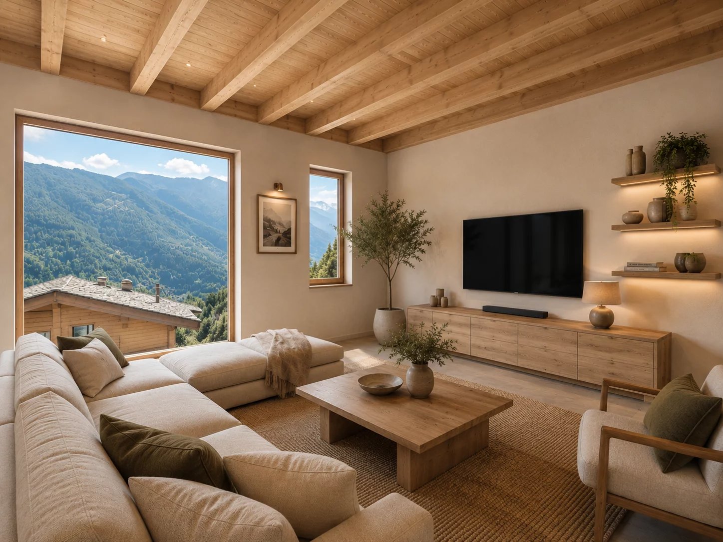 An exceptional chalet in a picturesque natural setting