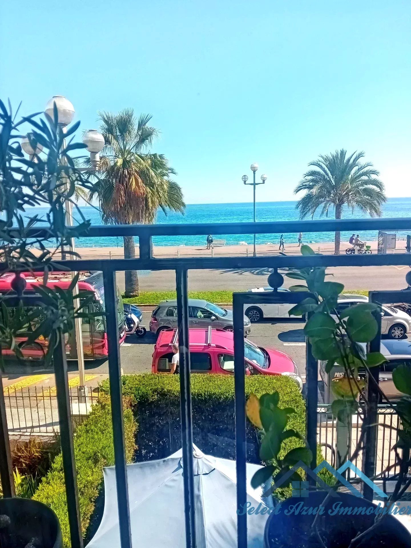 2 PIECES - BORD DE MER - PROMENADE DES ANGLAIS