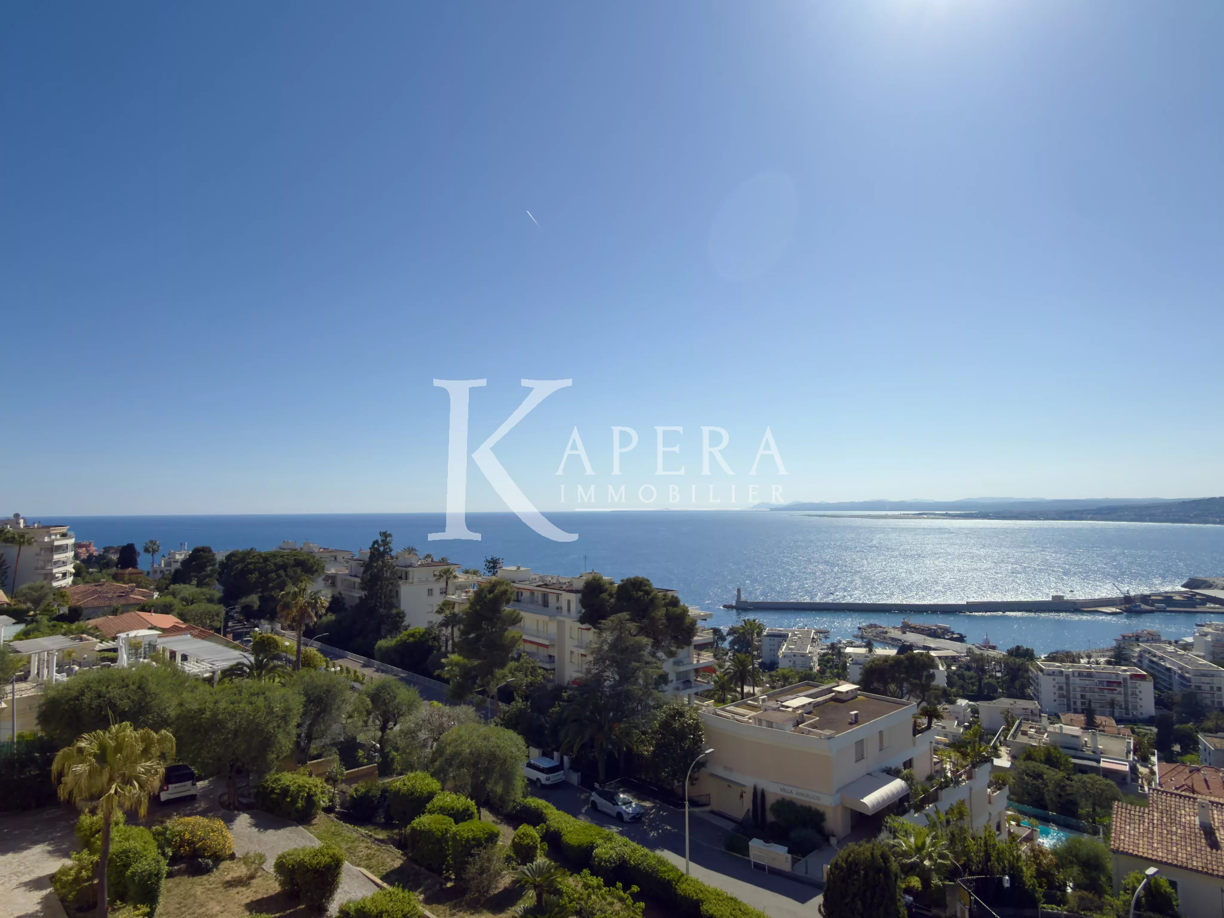 VENTE 3P - NICE MONT BORON- VUE MER - GARAGE - CAVE