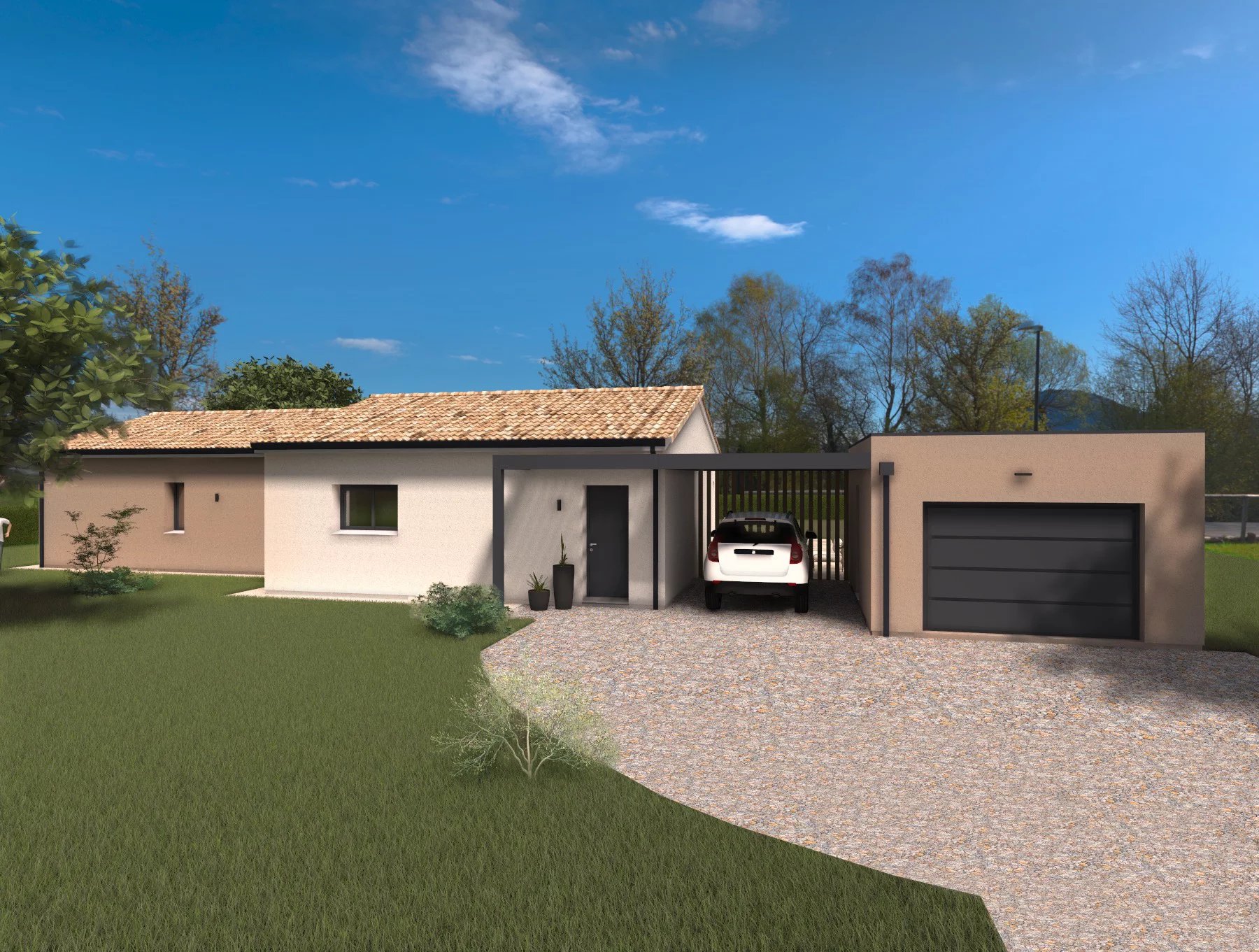 Villa 115 m² Aubiac