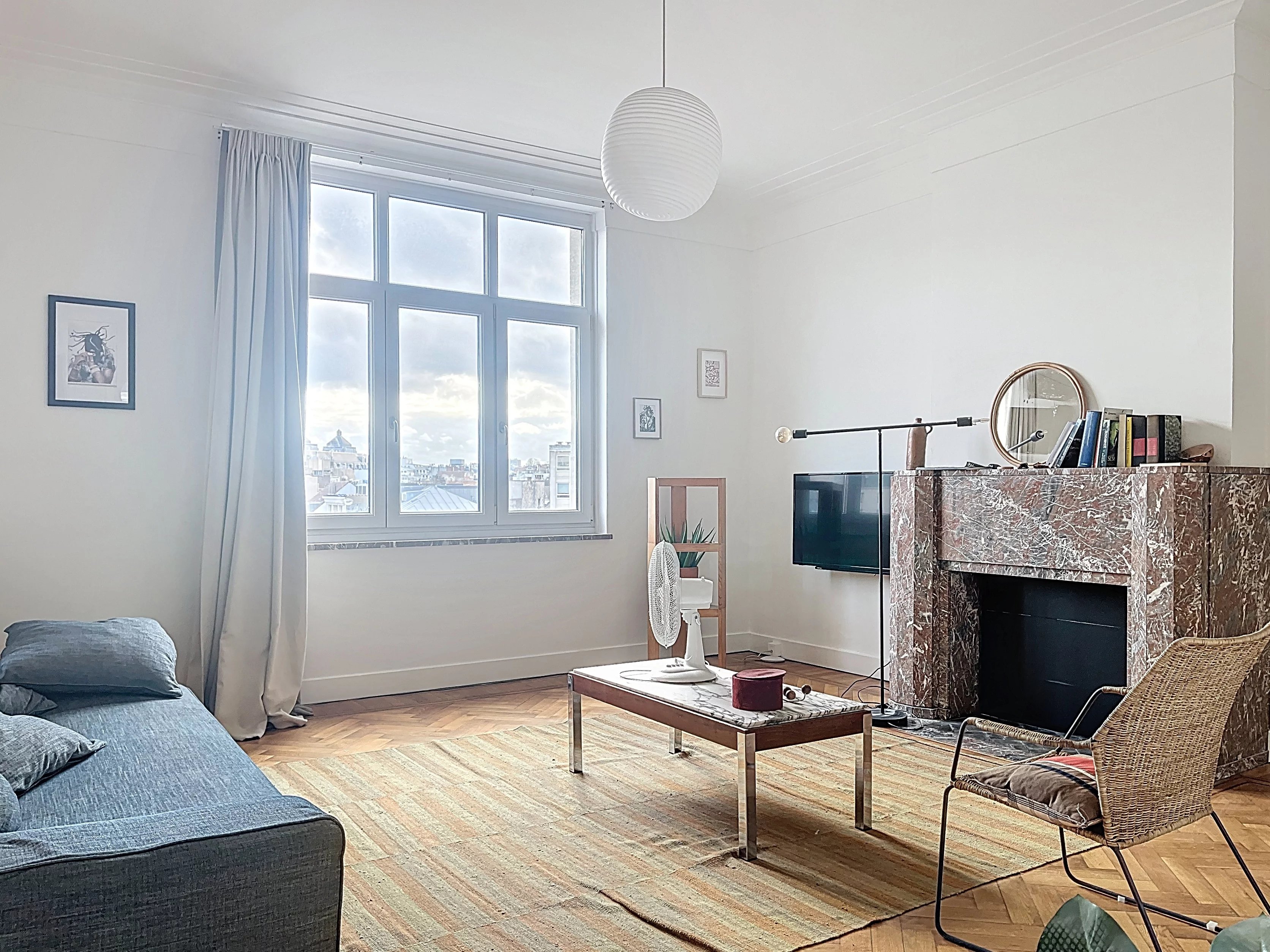 Boulevard de Waterloo - Appartement meublé 2 chambres