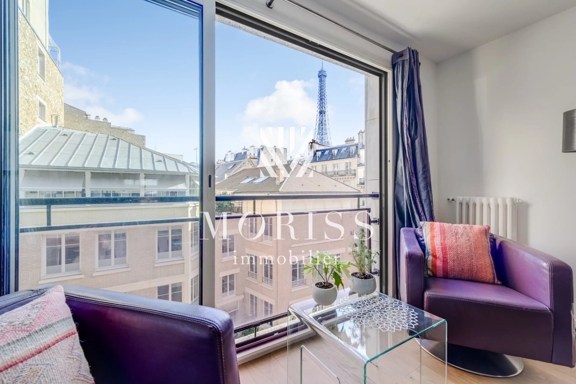 Magnifique 2 Pieces Style Loft - Vue Tour Eiffel - Image 1