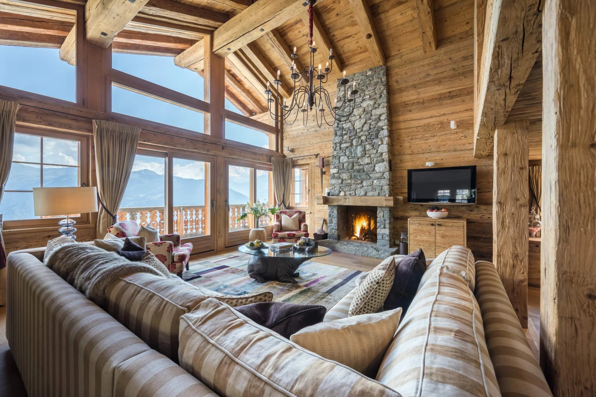 Verbier - Location saisonnière - Chalet - Maison - 11 Personnes - 6 Chambres - 6 Salles de bain - Jacuzzi