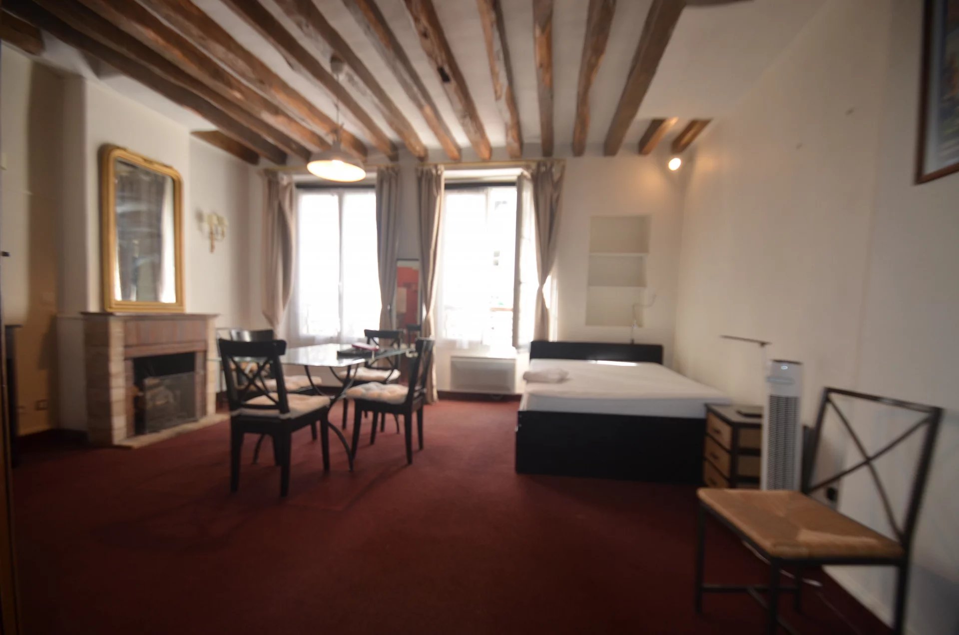 Grand studio Meublé Ile Saint Louis