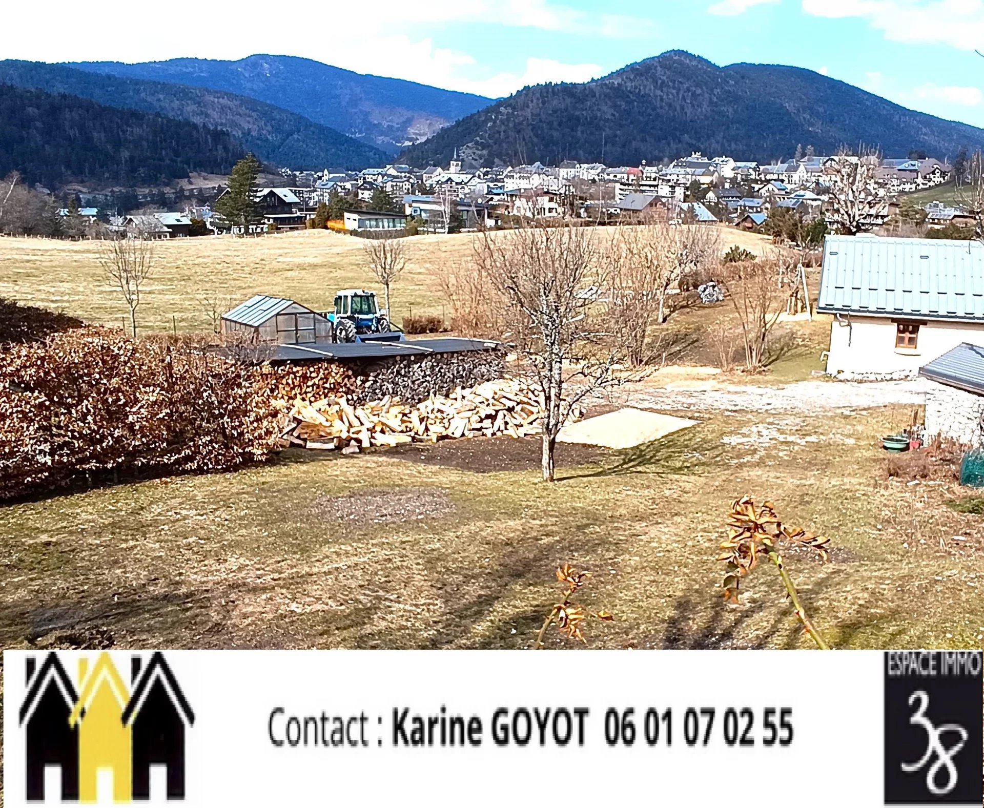 Terrain dans secteur privilégié à Villard de Lans .