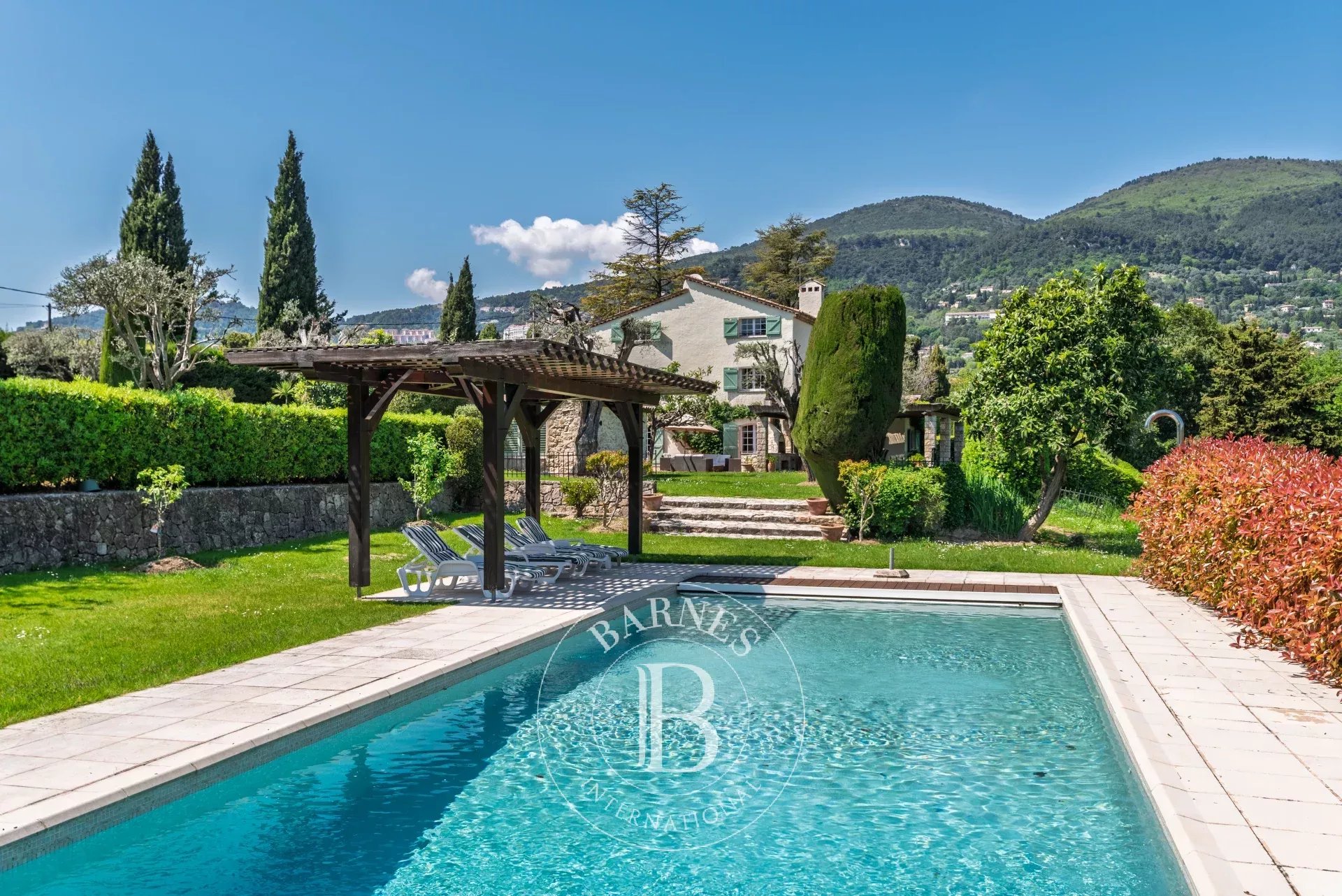 Grasse Saint-Mathieu – Provençal Bastide – 6 Bedrooms – Pool – Tennis Court