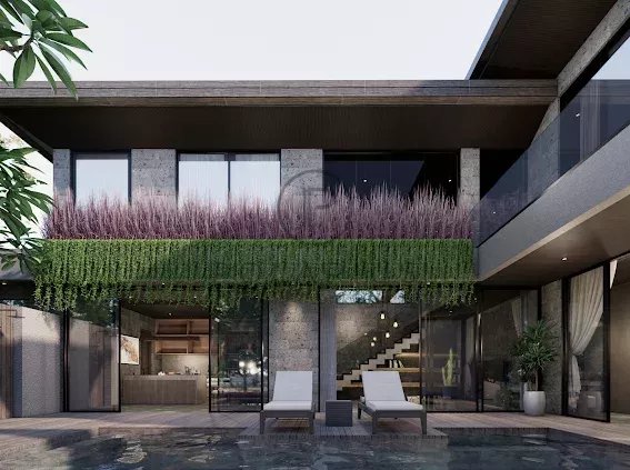 Villa de luxe 3 chambres sur plan - Ubud, Bali