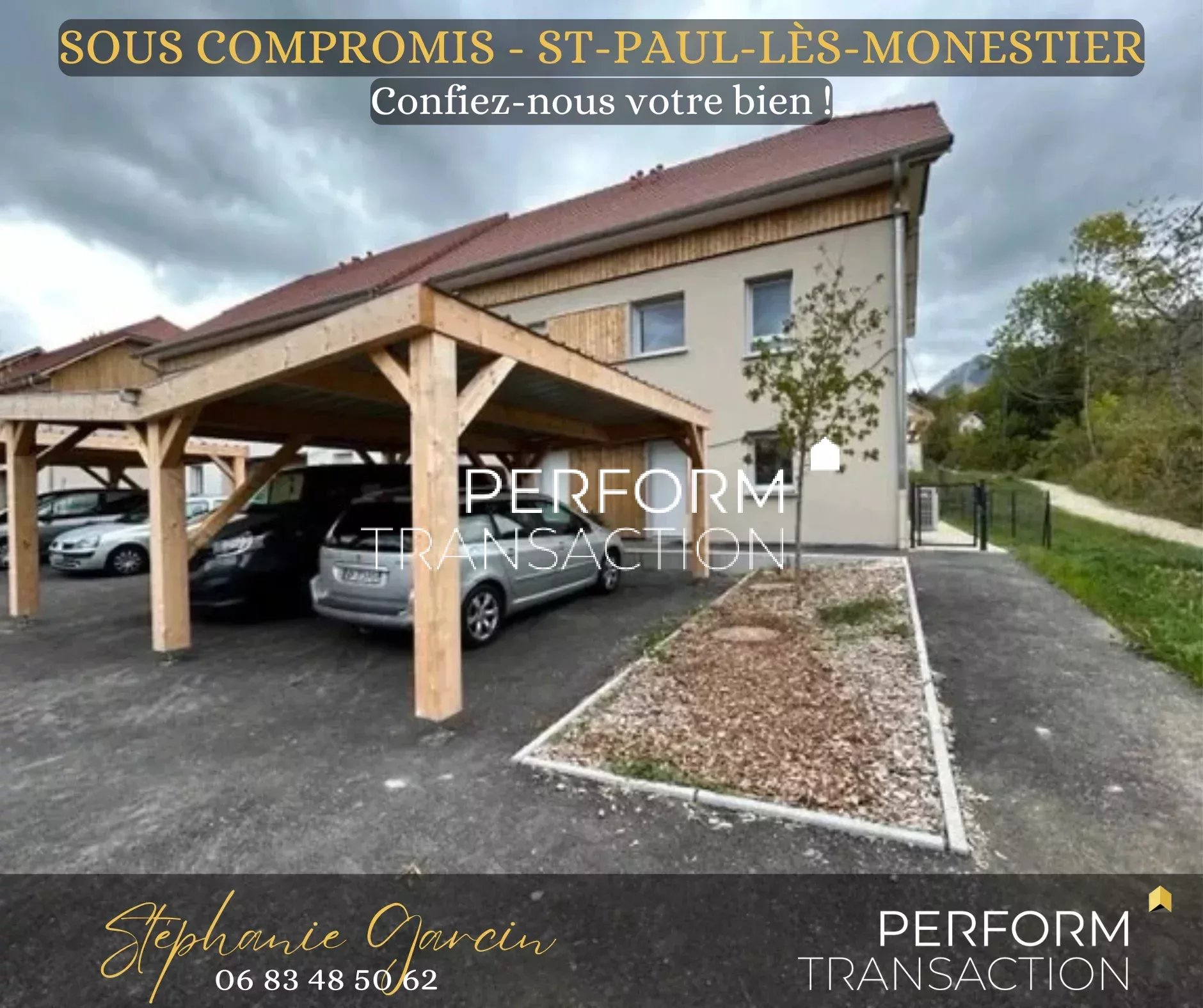 ST PAUL LES MONESTIERS-Maisons  type triplex