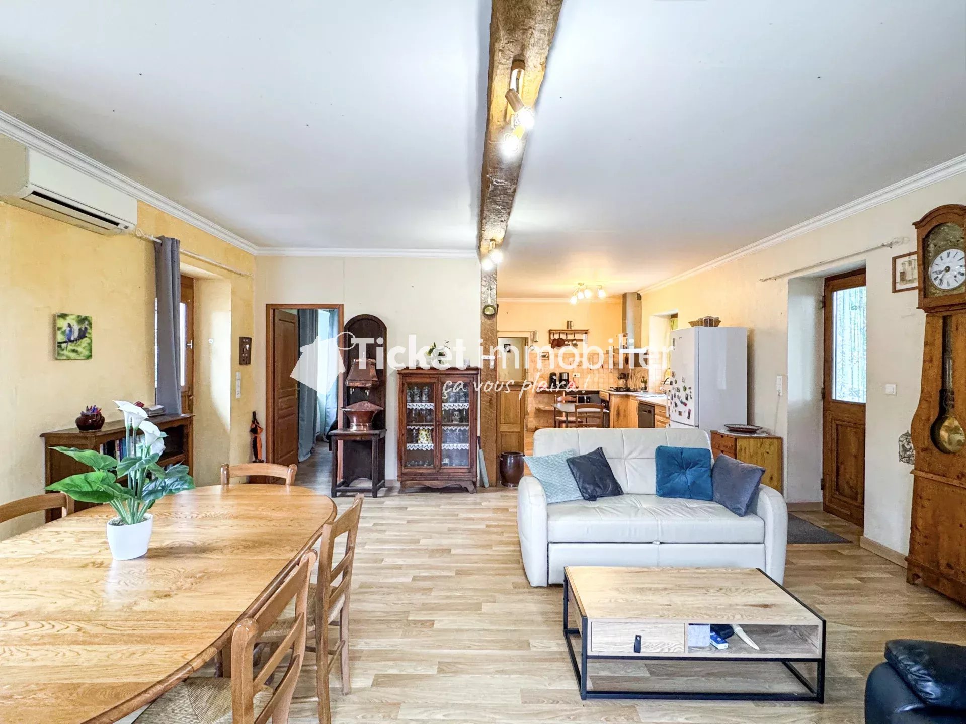 MAISON T4 90m2 AVEC GARAGE, CLIMATISATION, PANNEAU SOLAIRE, 2240m2 DE TERRAIN ETC ... — photo 8