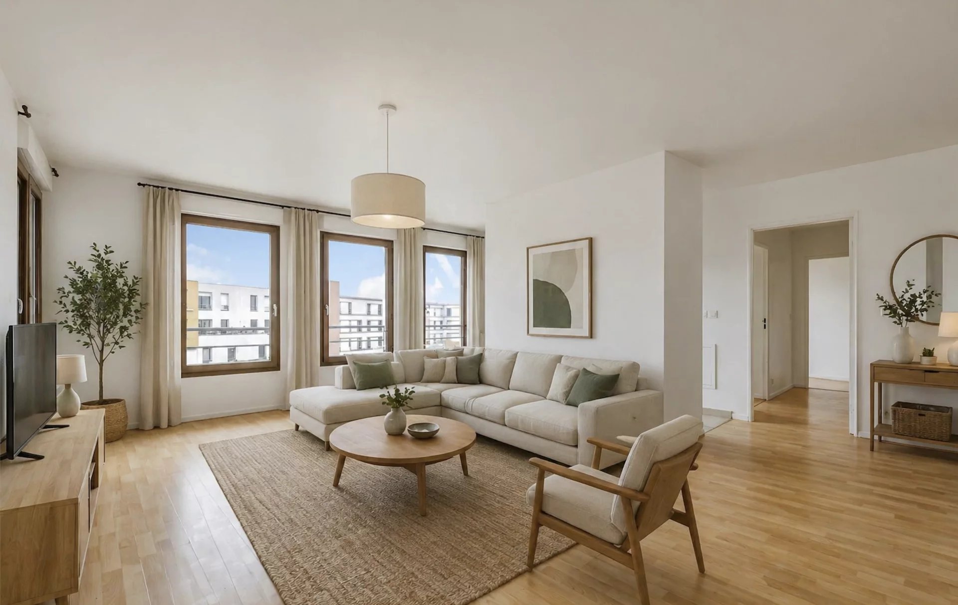 APPARTEMENT / 4 PIÈCES / 85M2 / BALCON / RUE DENFERT ROCHEREAU / - Image 1