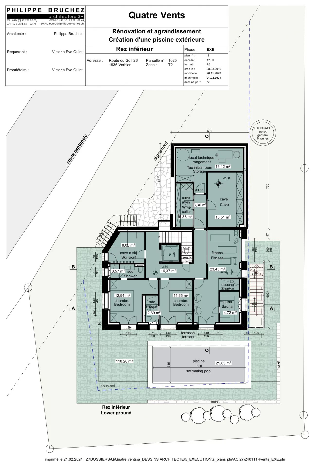 Projet de haut standing