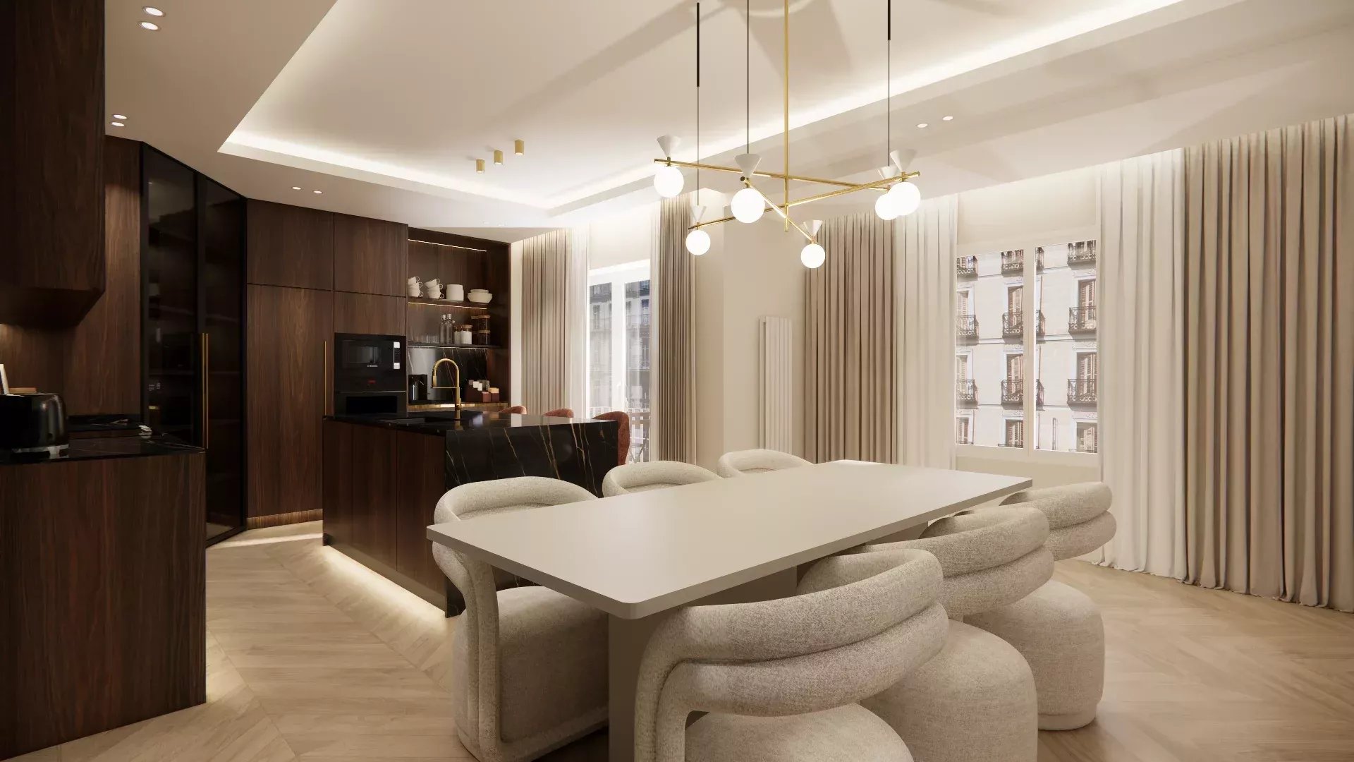 Brand new renovated exterior apartment in Lista
