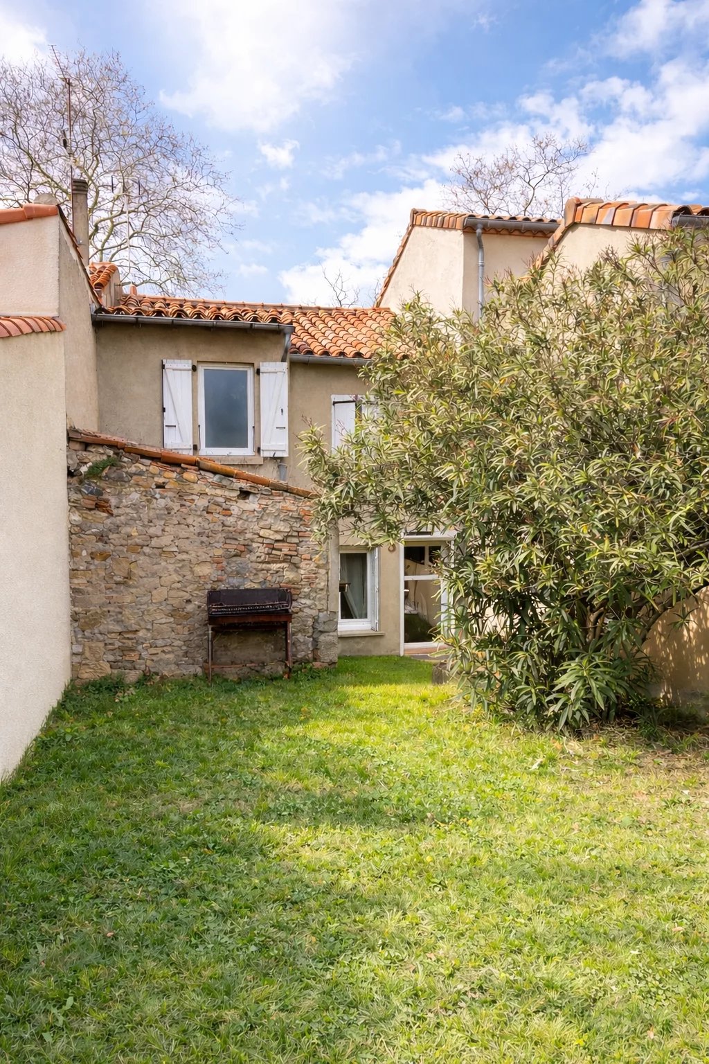 Maison de ville avec jardin
