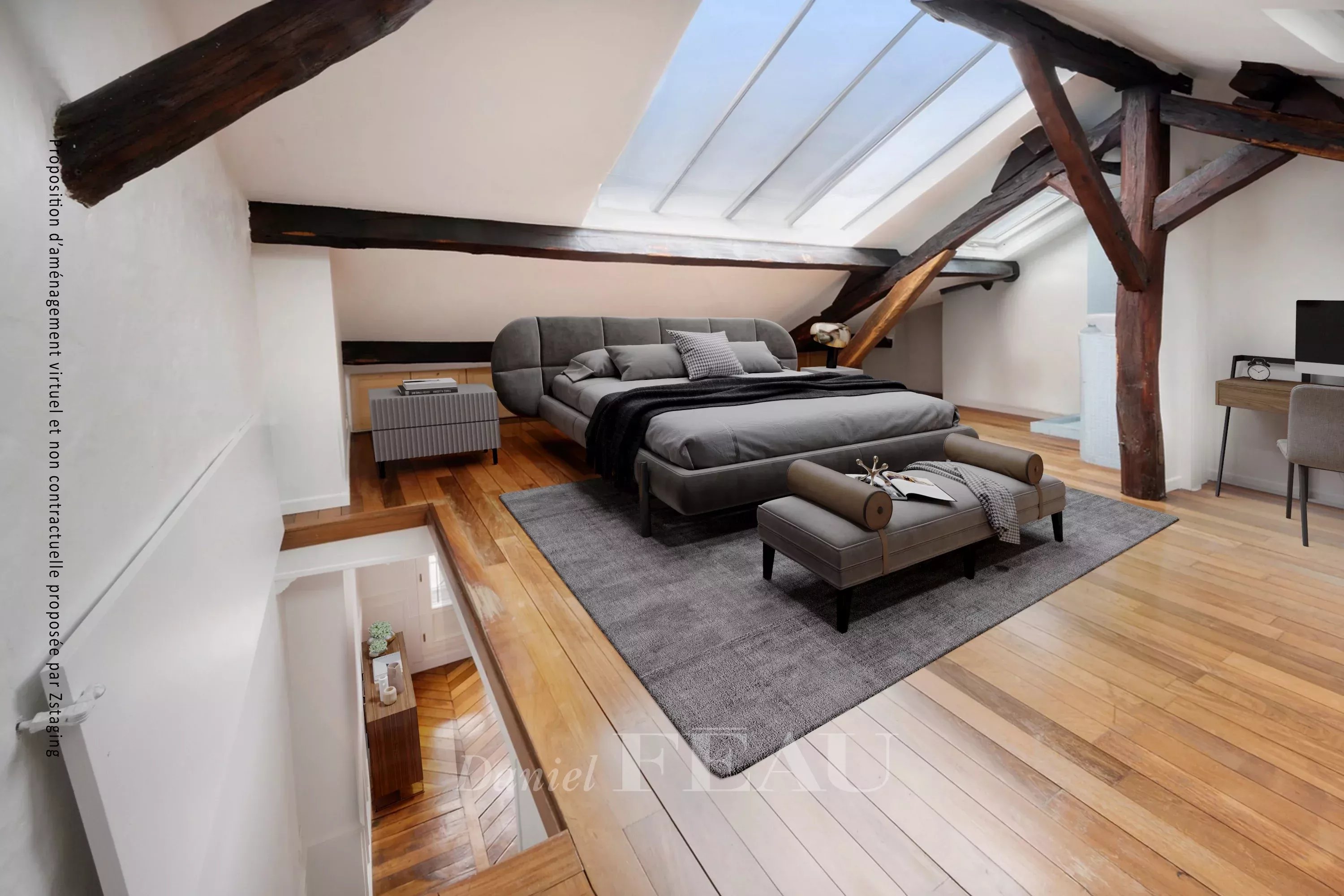 Chambre 2 (Home Staging)