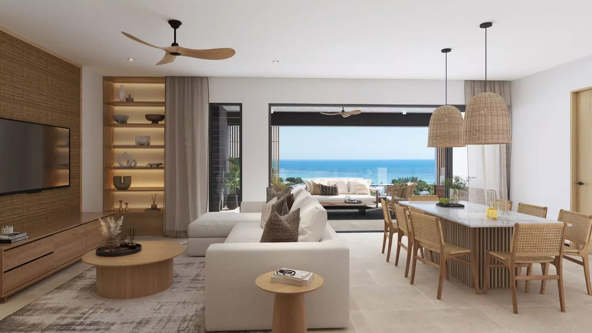 Spacious, modern apartment with Morne view and private garden - photo 2
