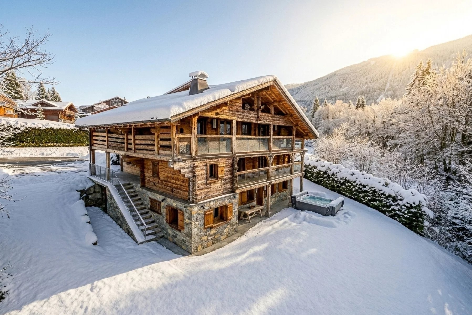 Photo of LES CARROZ - A magnificent, recently-renovated 6-bedroom farmhouse