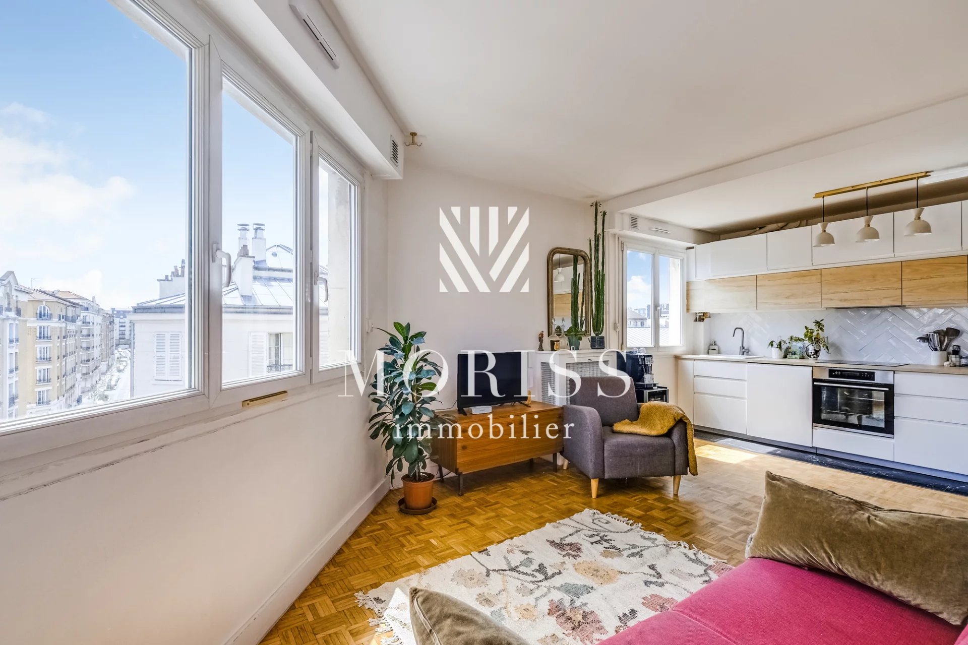 CLICHY LEON GAMBETTA - APPARTEMENT 3 PIÈCES DE 66 M² - Image Array