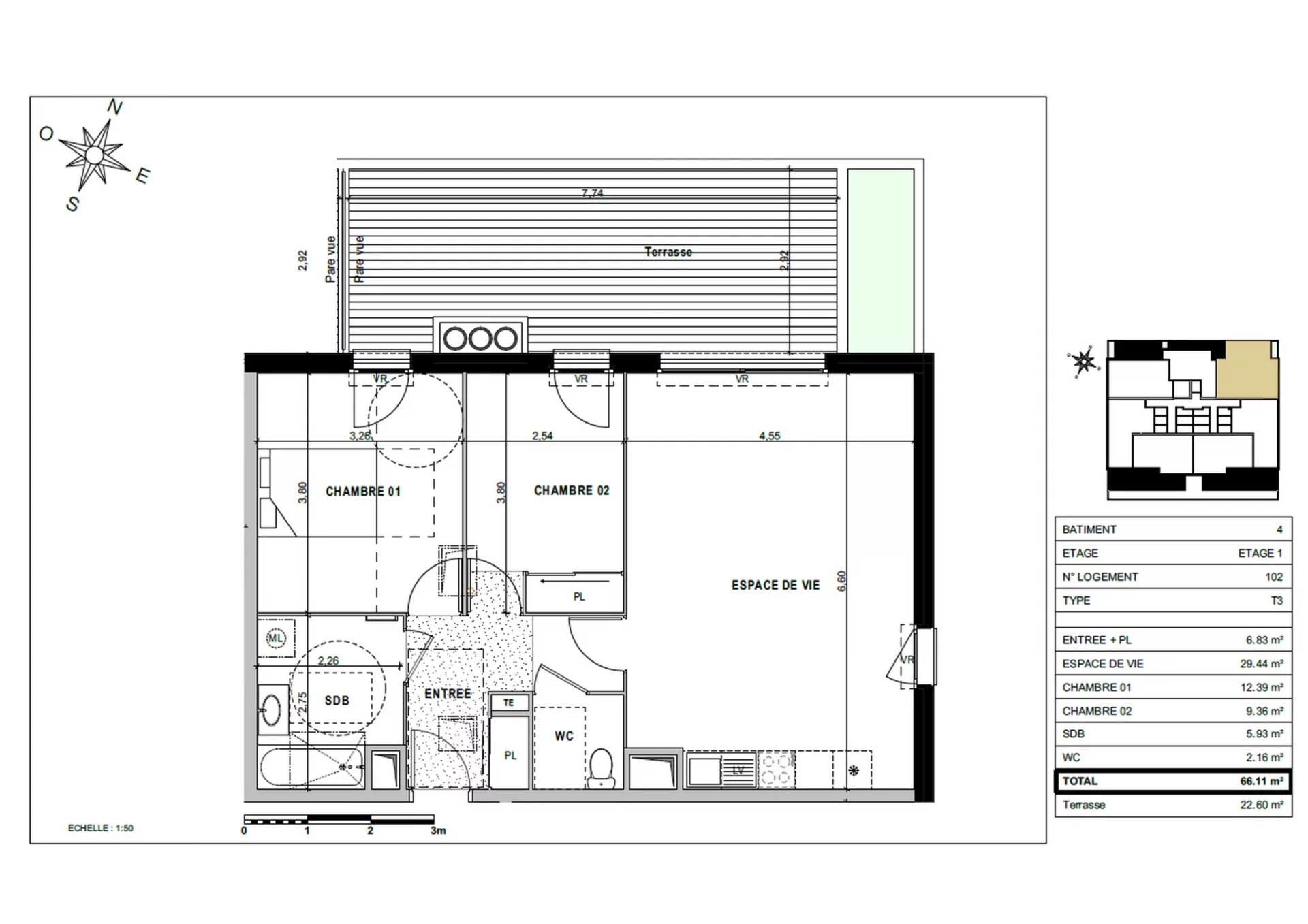 Vente Appartement Sciez