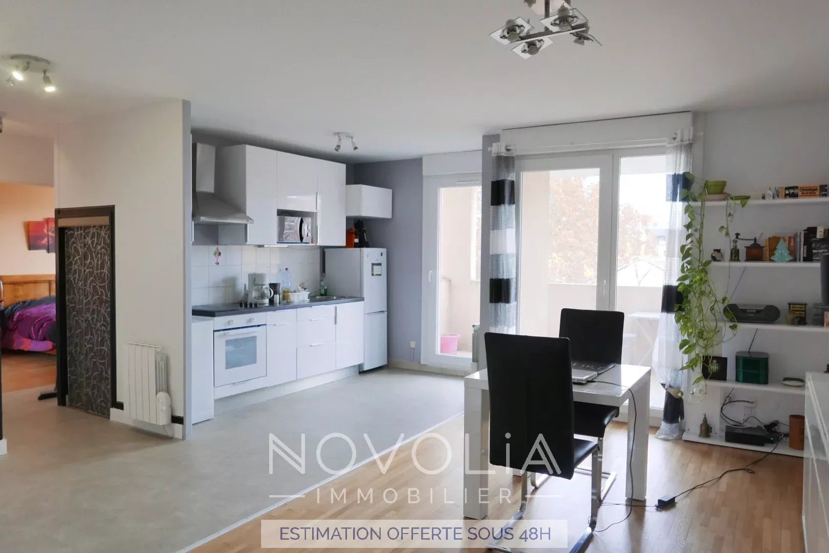 Achat Appartement Surface de 56.04 m, 2 pices, Villeurbanne (69100)