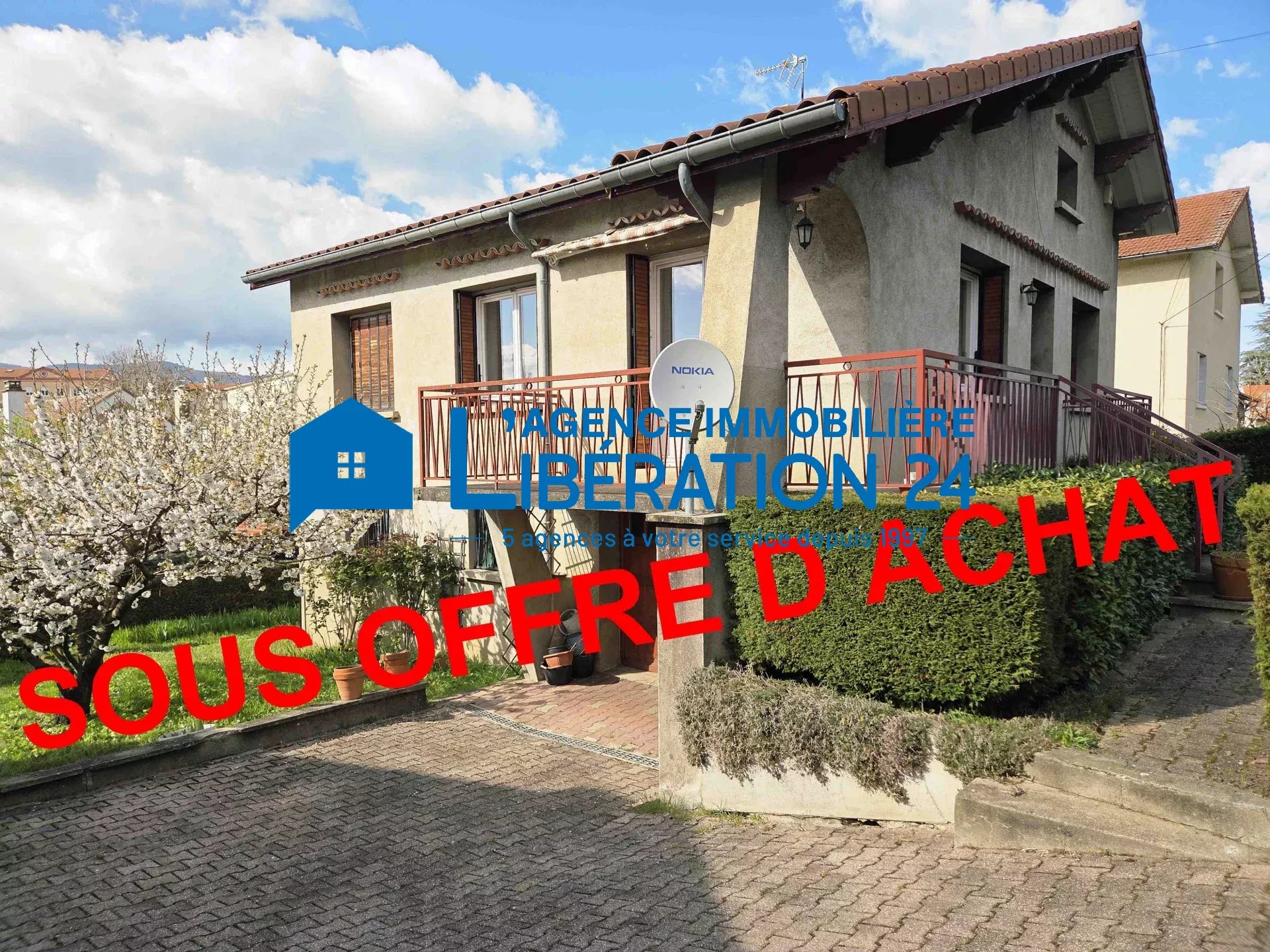 Maison 105m² en duplex sur 539m²