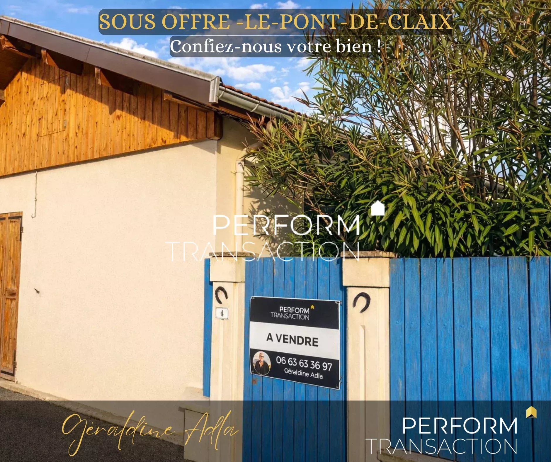 Nouveauté PONT DE CLAIX