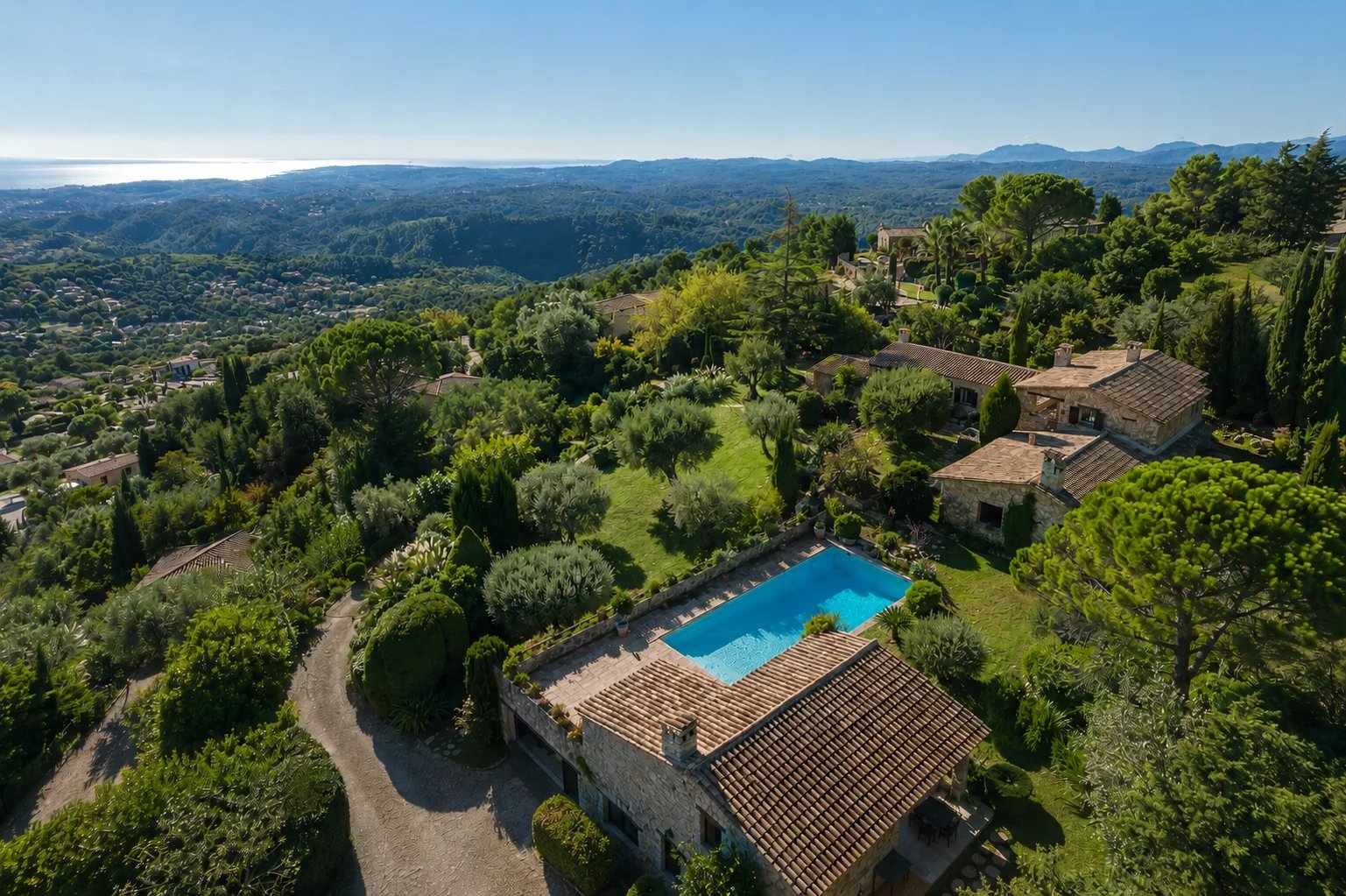 Sea View Bastide - walking Distance to the Village