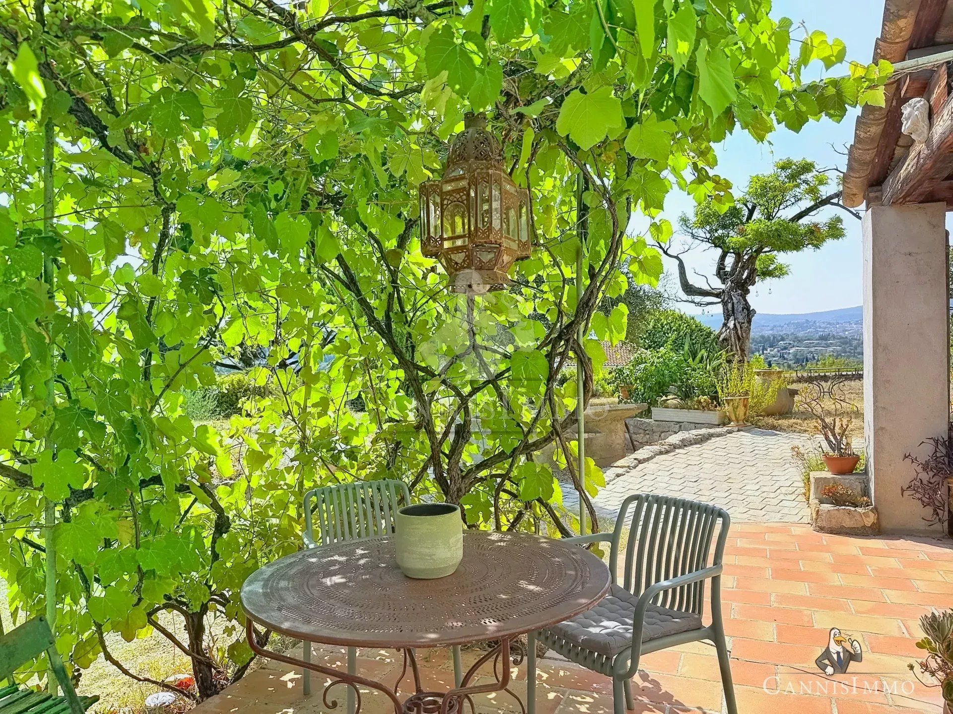 Maison de caractère de 1789 - 8pièces - vue panoramique GRASSE