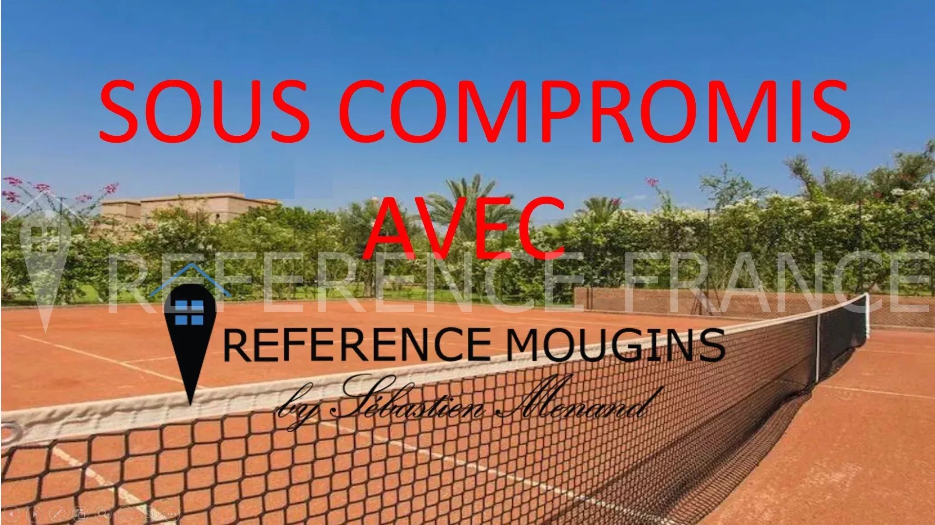 SOUS COMPROMIS AVEC L'AGENCE REFERENCE MOUGINS.. EXCLUSIVITE OFF MARKET.