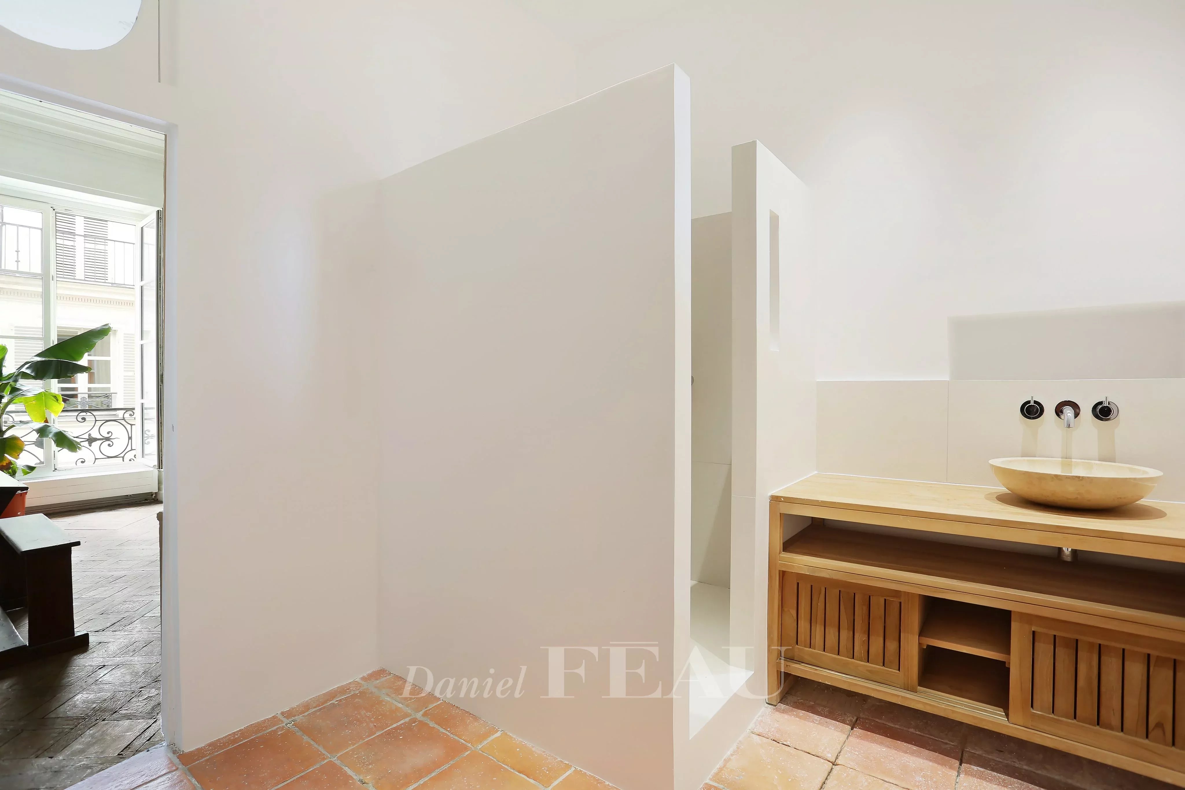 Bathroom Tile Wooden floor