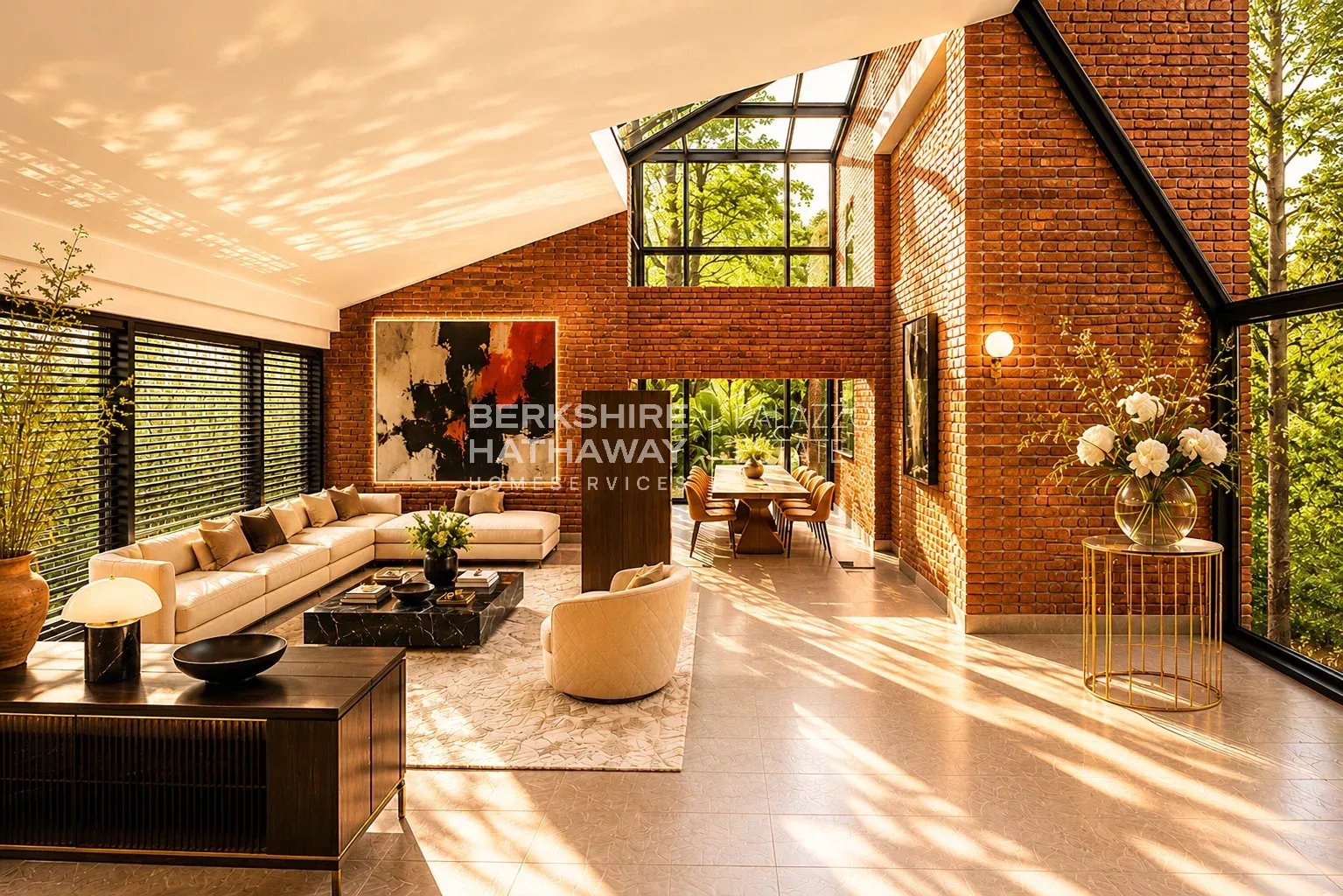 Lake Como's area - modern villa with pool and garden