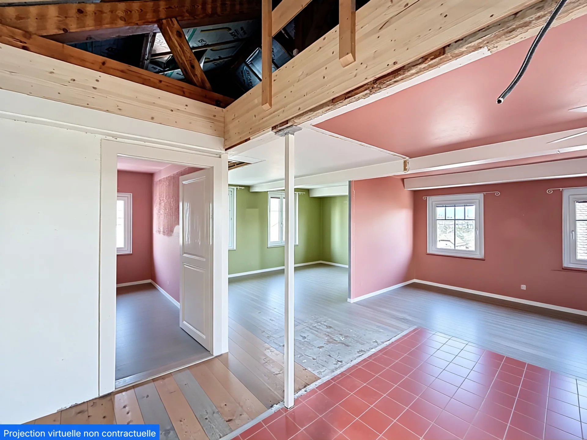 Grande maison à rénover au cœur du village ! Magnifique vue !